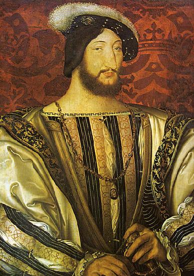 Jean Clouet Francis I of France oil painting picture